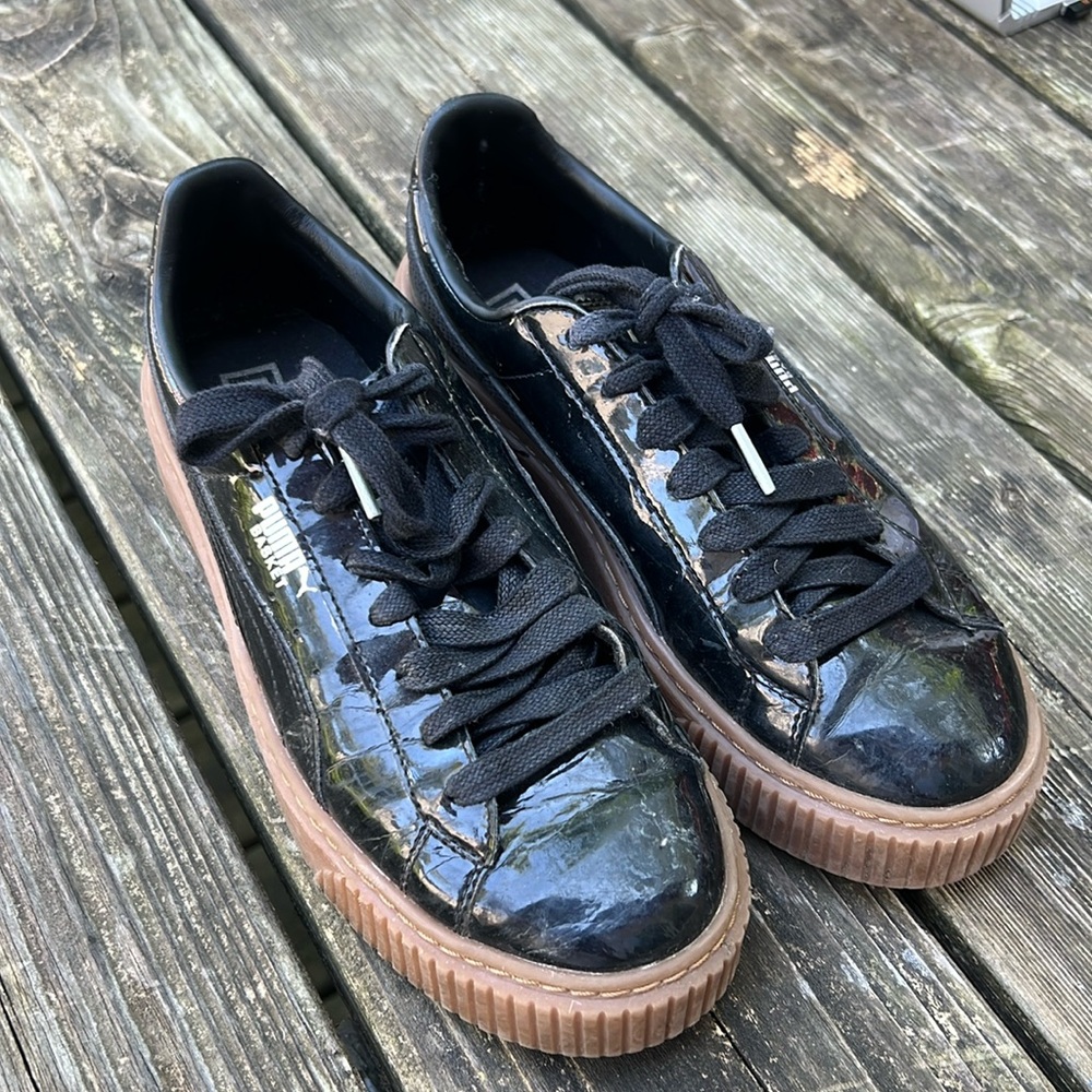 Puma Basket Heart Platform Sneakers